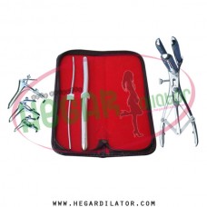 Hegar uterine dilator 2pcs set 3-4, 11-12, mathieu anal speculum, grave 3pcs
