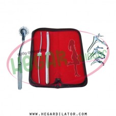 Hegar dilator Set of 2pcs 3-4, 11-12, pinwheel, grave speculum 3pcs