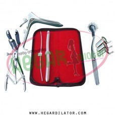 Hegar dilator Set of 2pcs 3-4, 13-14, pinwheel, mathieu speculum, grave small, collin 3pcs