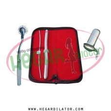 Hegar dilator Set of 2pcs 3-4, 13-14, pinwheel, collin speculum small