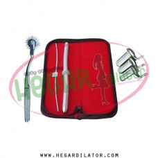 Hegar dilator Set of 2pcs 3-4, 13-14, pinwheel, collin speculum 3pcs