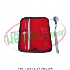 Hegar dilator Set of 2pcs 3-4, 13-14, wartenberg pinwheel