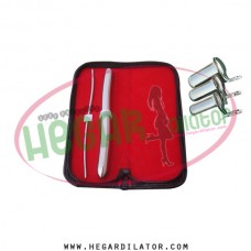 Hegar dilator Set of 2pcs 3-4, 15-16, collin speculum 3pcs