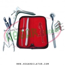 Hegar dilator Set of 2pcs 3-4, 15-16, pinwheel, mathieu speculum, grave large, collin 3pcs