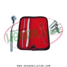 Hegar dilator Set of 2pcs 3-4, 15-16, pinwheel, collin speculum 3pcs