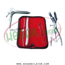 Hegar uterine dilator 3-4, 5-6, Mathieu speculum, grave speculum