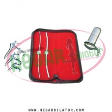 Hegar uterine dilator 3-4, 5-6, grave 3pcs, collin speculum medium