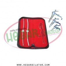 Hegar uterine dilator 3-4, 5-6, grave speculum 3pcs