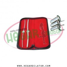 Hegar uterine dilator 3-4, 7-8, collin vaginal speculum 3pcs