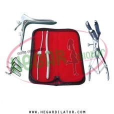 Hegar uterine dilator 3-4, 9-10, mathieu anal speculum, grave large, collin 3pcs