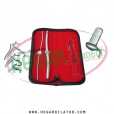 Hegar uterine dilator 3-4, 9-10, grave 3pcs, collin vaginal speculum large