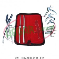 Hegar dilator Set of 2pcs 7-8, 9-10mm, mathieu, grave 3, collin 3