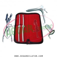 Hegar dilator Set of 2pcs 7-8, 9-10mm, mathieu, grave large, collin large