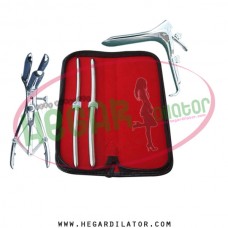 Hegar dilator Set of 2pcs 7-8, 9-10mm, mathieu, grave large