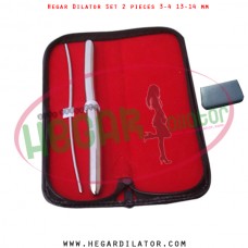 Hegar dilator set 2 pieces 3-4 and 13-14 mm