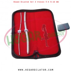 Hegar dilator set 2 pieces 3-4 and 9-10 mm