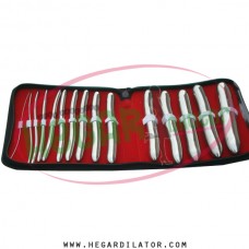 Hegar dilator set 15 pieces