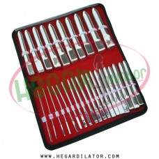 Hegar dilator set 30 pieces