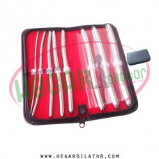 Hegar uterine dilators set