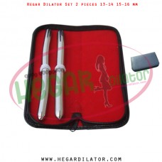 Hegar dilator set 2 pieces 13-14 and 15-16 mm