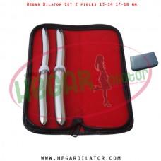 Hegar dilator set 2 pieces 13-14 and 17-18 mm