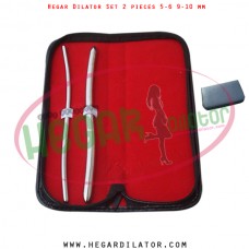 Hegar dilator set 2 pieces 5-6 and 9-10 mm