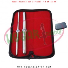 Hegar dilator set 2 pieces 7-8 and 15-16 mm