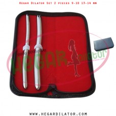 Hegar dilator set 2 pieces 9-10 and 13-14 mm