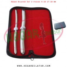 Hegar dilator set 2 pieces 9-10 and 17-18 mm