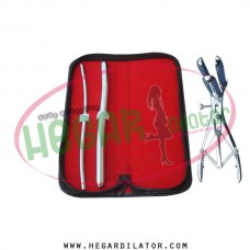 Hegar dilator Set of 2pieces, 5-6, 11-12 mathieu speculum