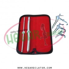 Hegar dilator Set of 2pcs 5-6, 13-14, grave speculum pcs