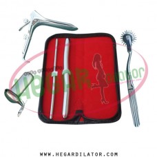 Hegar dilator Set of 2pcs 5-6, 13-14,pinwheel, grave large, collin large