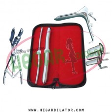 Hegar dilator Set of 2pcs 5-6, 15-16,mathieu speculum, grave large, collin 3pcs