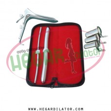 Hegar dilator Set of 2pcs 5-6, 15-16, grave speculum medium, collin 3pcs