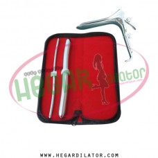 Hegar dilator Set of 2pcs 5-6, 15-16, grave speculum medium