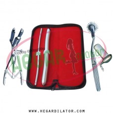 Hegar dilator Set of 2pcs 5-6, 15-16, pinwheel, mathieu speculum, collin speculum large