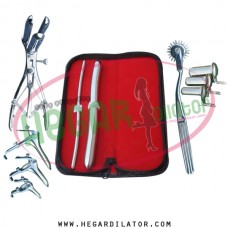Hegar dilator Set of 2pcs 5-6, 15-16, pinwheel, mathieu speculum, grave 3pcs, collin 3pcs