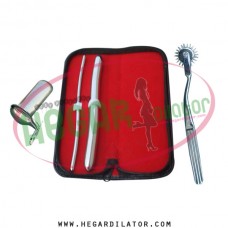 Hegar dilator Set of 2pcs 5-6, 15-16, pinwheel, collin speculum medium