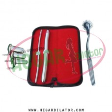 Hegar dilator Set of 2pcs 5-6, 15-16, pinwheel, collin speculum 3pcs