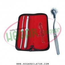 Hegar dilator Set of 2pcs 5-6, 15-16, wartenberg pinwheel