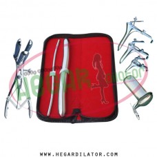 Hegar dilator Set of 2pcs 5-6, 17-18, mathieu speculum grave speculum 3pcs,collin large