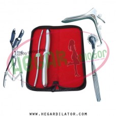 Hegar dilator Set of 2pcs 5-6, 17-18, pinwheel, mathieu speculum, grave large