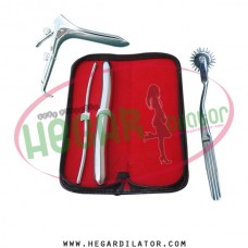 Hegar dilator Set of 2pcs 5-6, 17-18, pinwheel, grave large