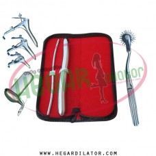 Hegar dilator Set of 2pcs 5-6, 17-18, pinwheel, grave 3pcs, collin large
