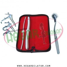 Hegar dilator Set of 2pcs 5-6, 17-18, pinwheel, grave 3pcs