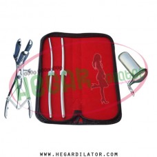 Hegar dilator Set of 2pcs 5-6, 7-8, mathieu spculum, collin speculum large