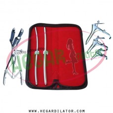 Hegar dilator Set of 2pcs 5-6, 7-8, mathieu speculum, grave speculum 3pcs