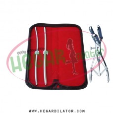 Hegar dilator Set of 2pcs 5-6, 7-8, mathieu spculum