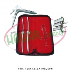 Hegar dilator Set of 2pcs 5-6, 7-8, grave speculum large, collin 3pcs