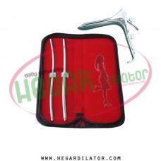 Hegar dilator Set of 2pcs 5-6, 7-8, grave speculum large